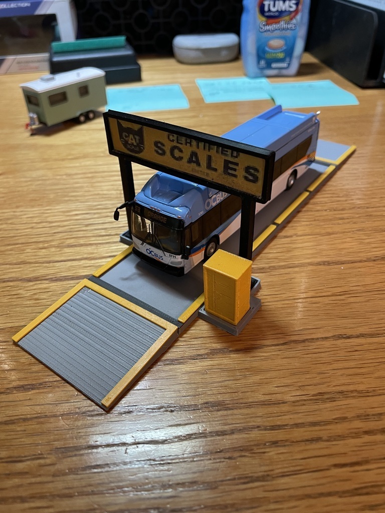 🐱 HO Scale CAT Scale・Free 3D File for ・Cults